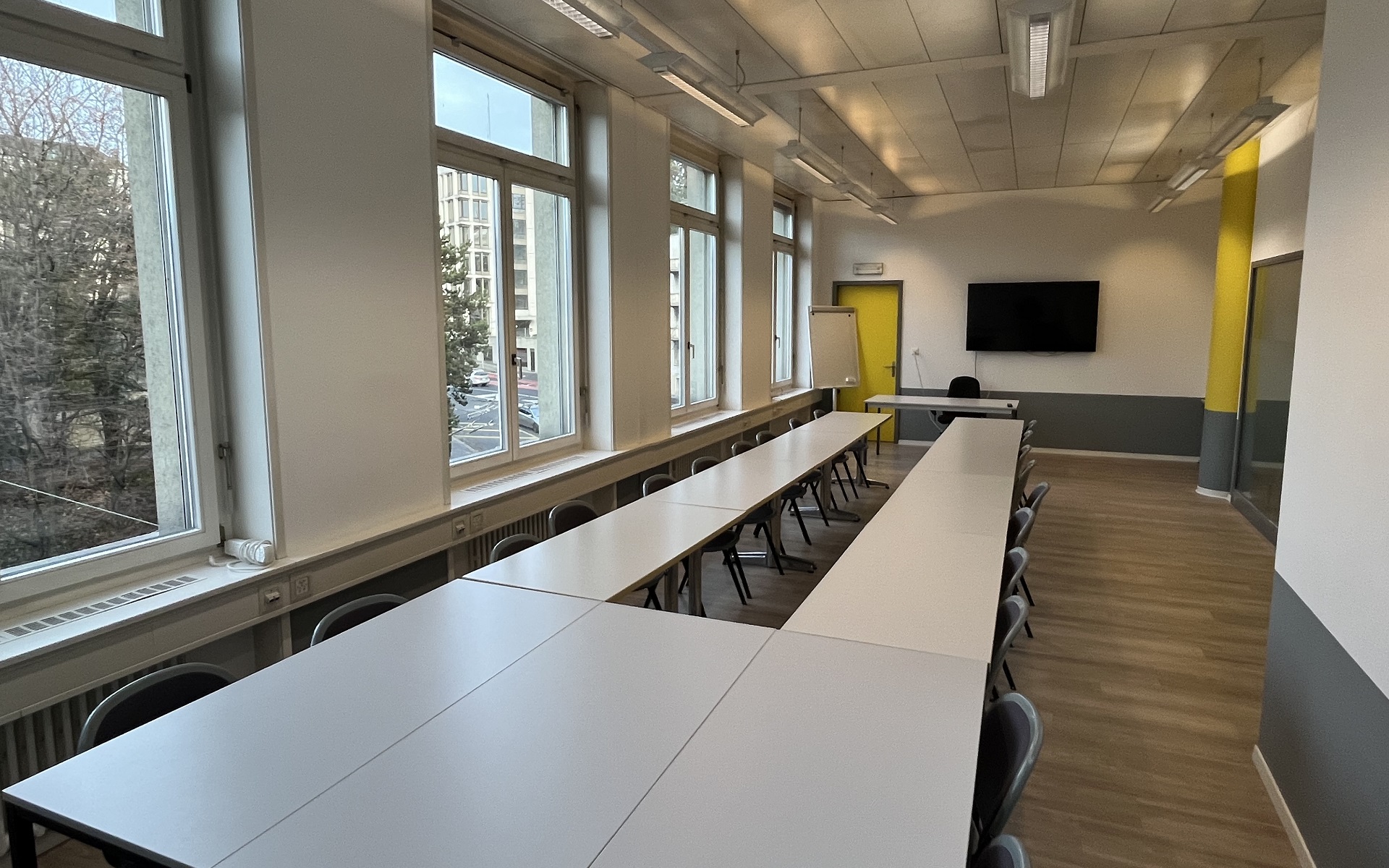Salle 2h avant